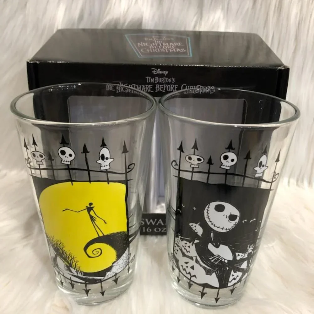 Nightmare Before Christmas Glassware Set